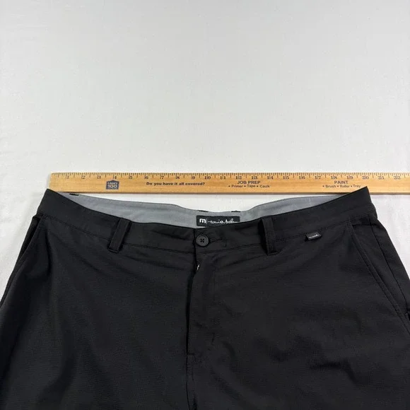 Travis Mathew Pants Men 40x32 Black Chino Right On Time Golf Performance Stretch - Picture 6 of 12